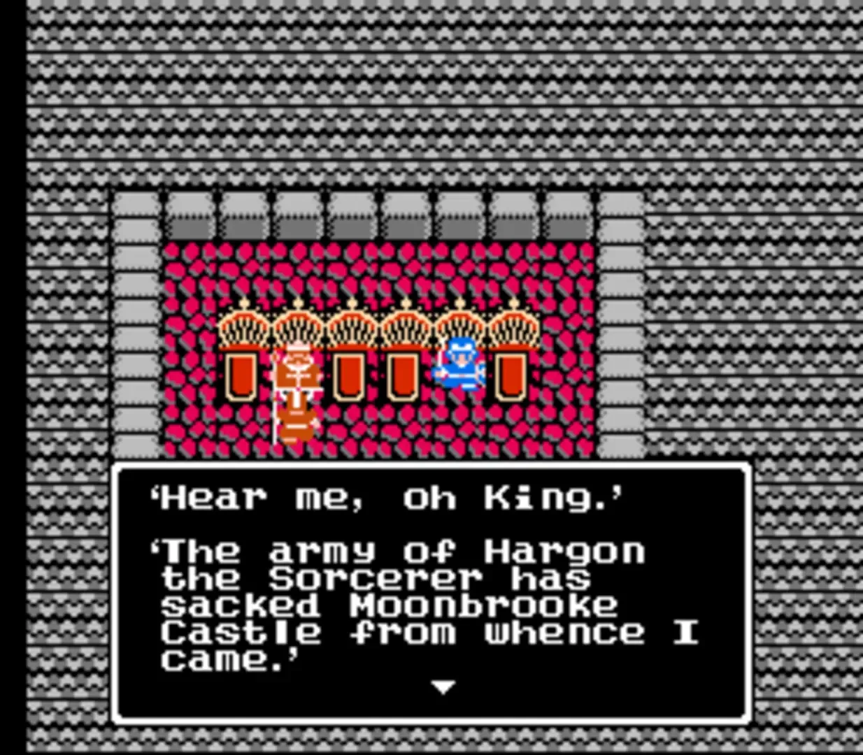 Captura de pantalla - Dragon Warrior II