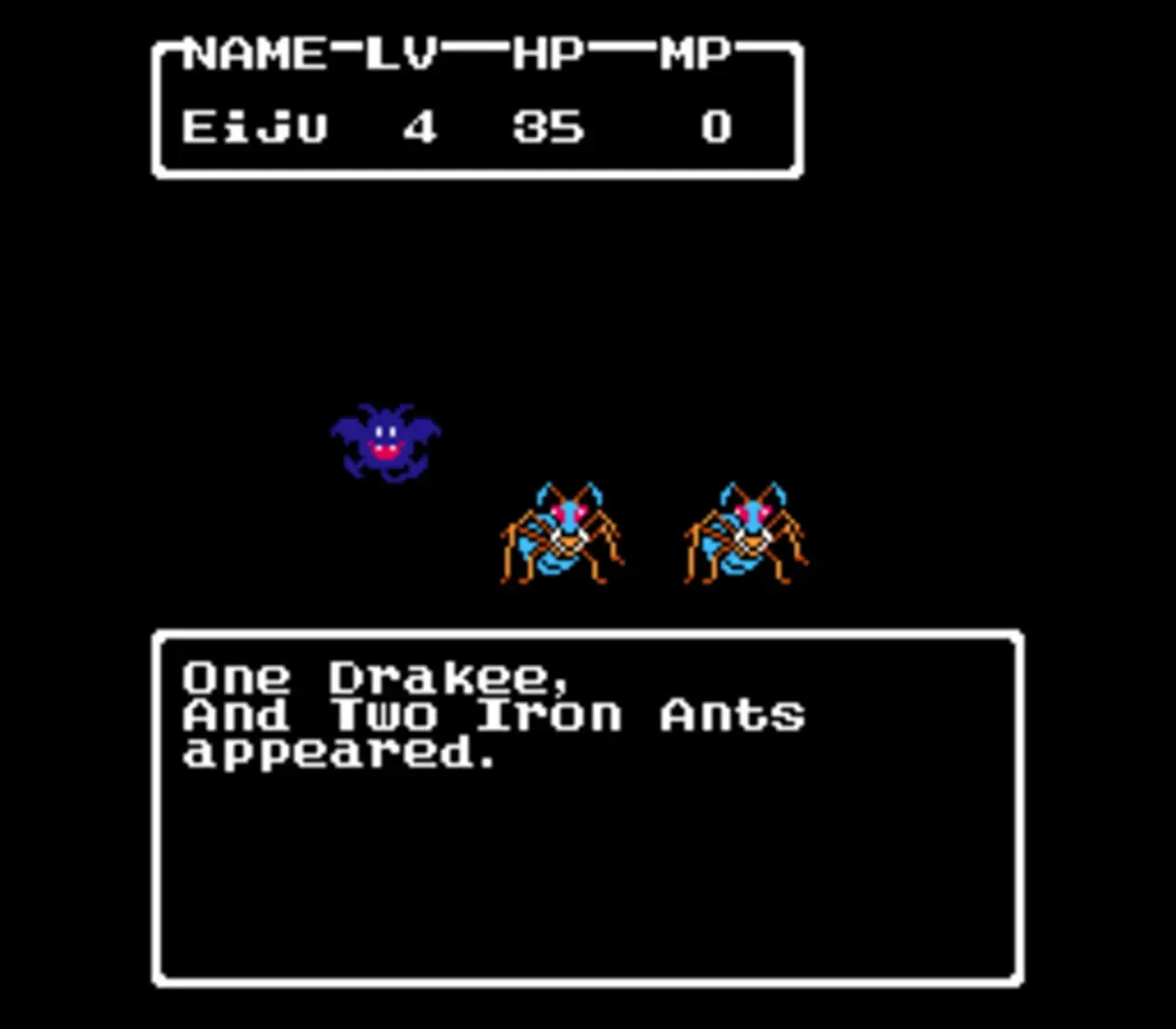 Captura de pantalla - Dragon Warrior II