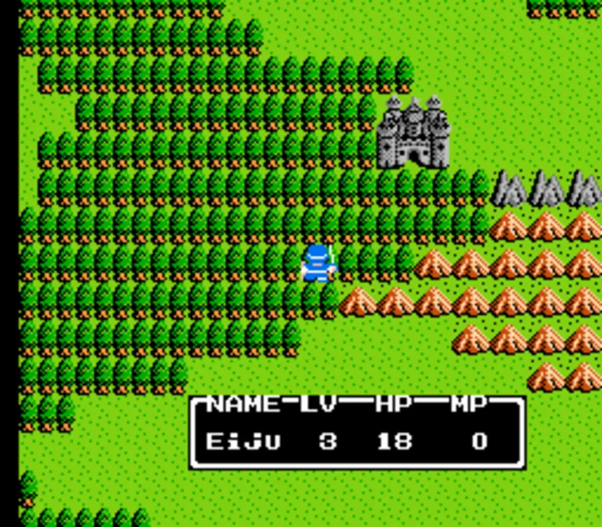 Captura de pantalla - Dragon Warrior II
