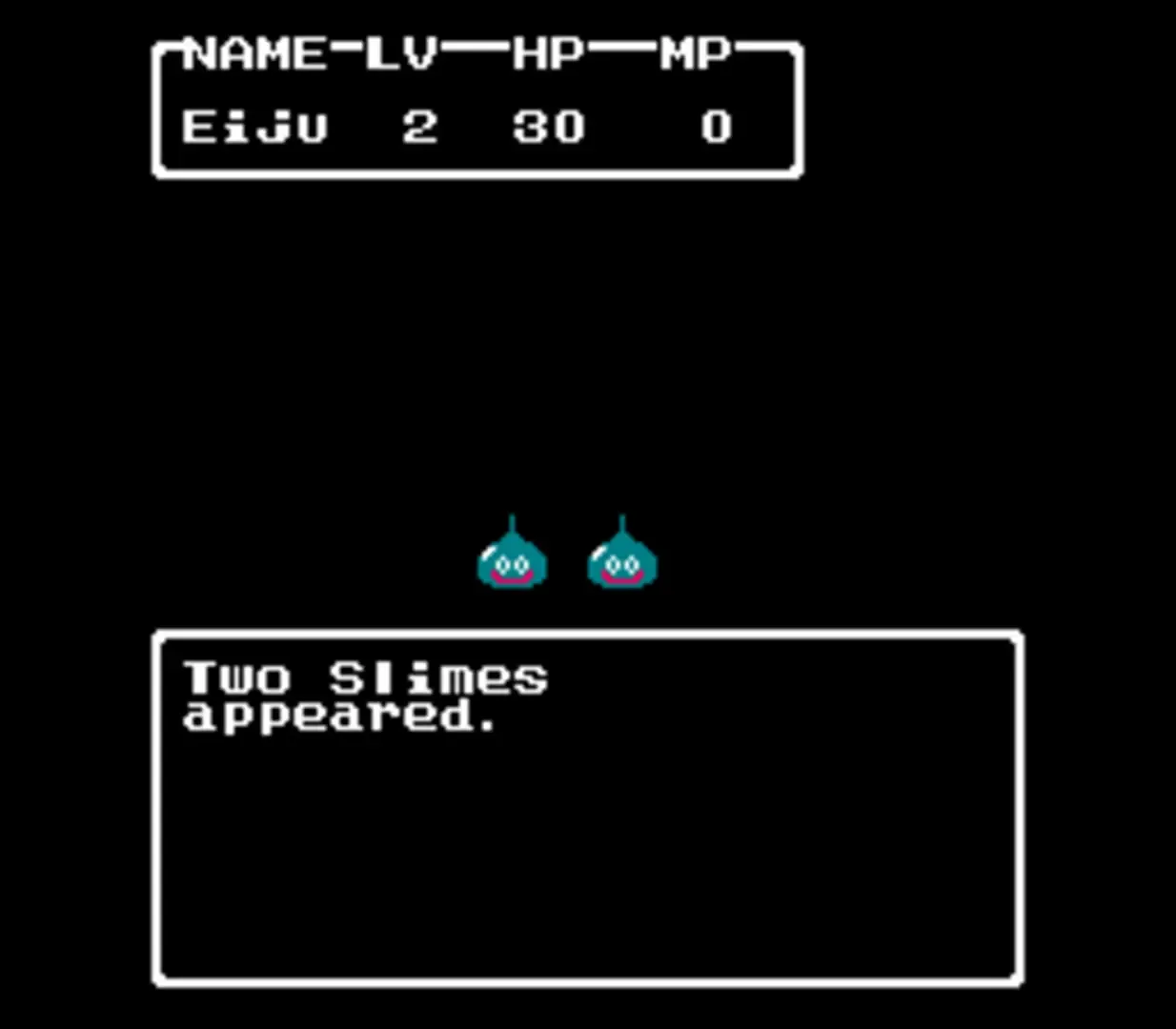 Captura de pantalla - Dragon Warrior II