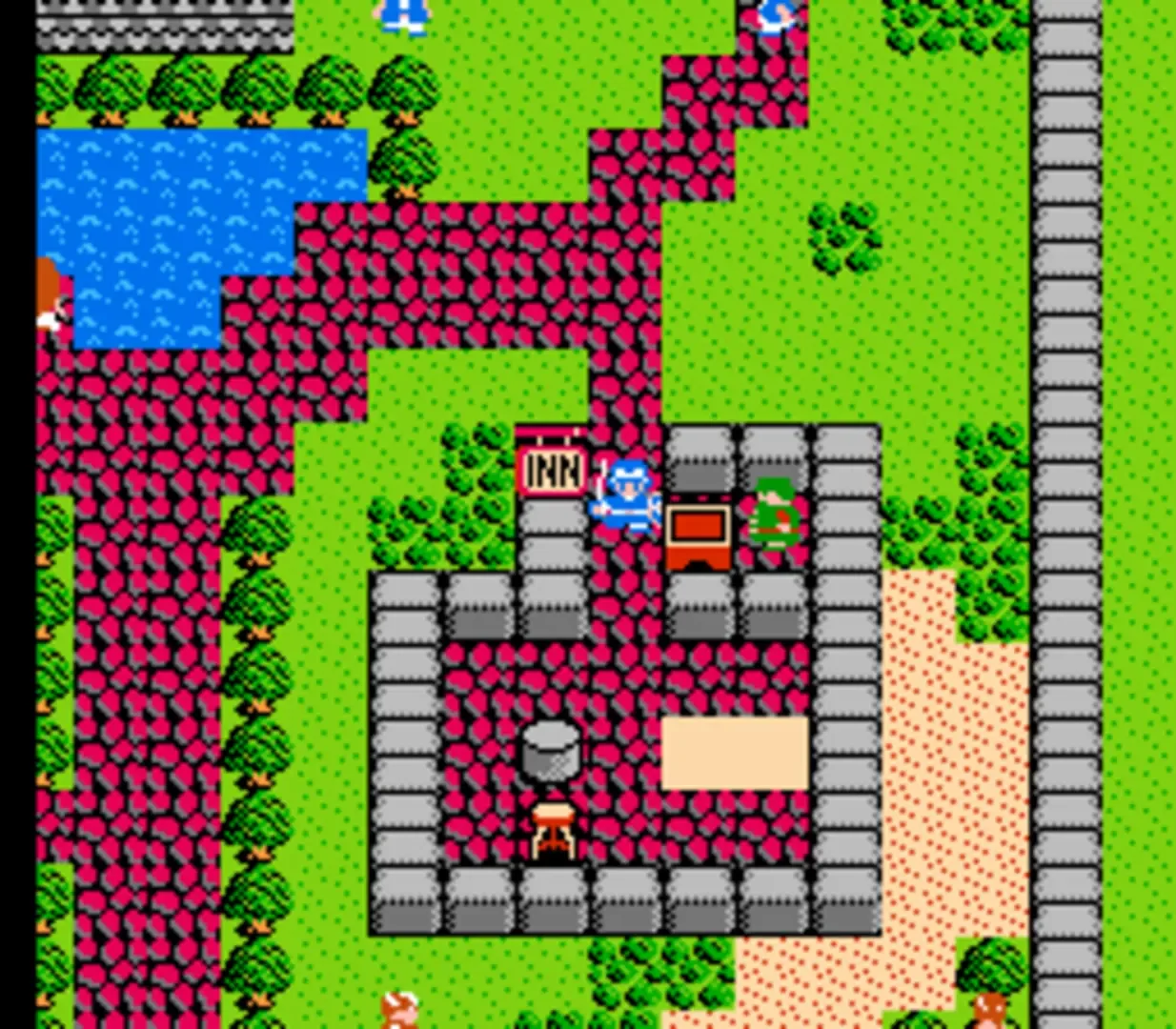 Captura de pantalla - Dragon Warrior II