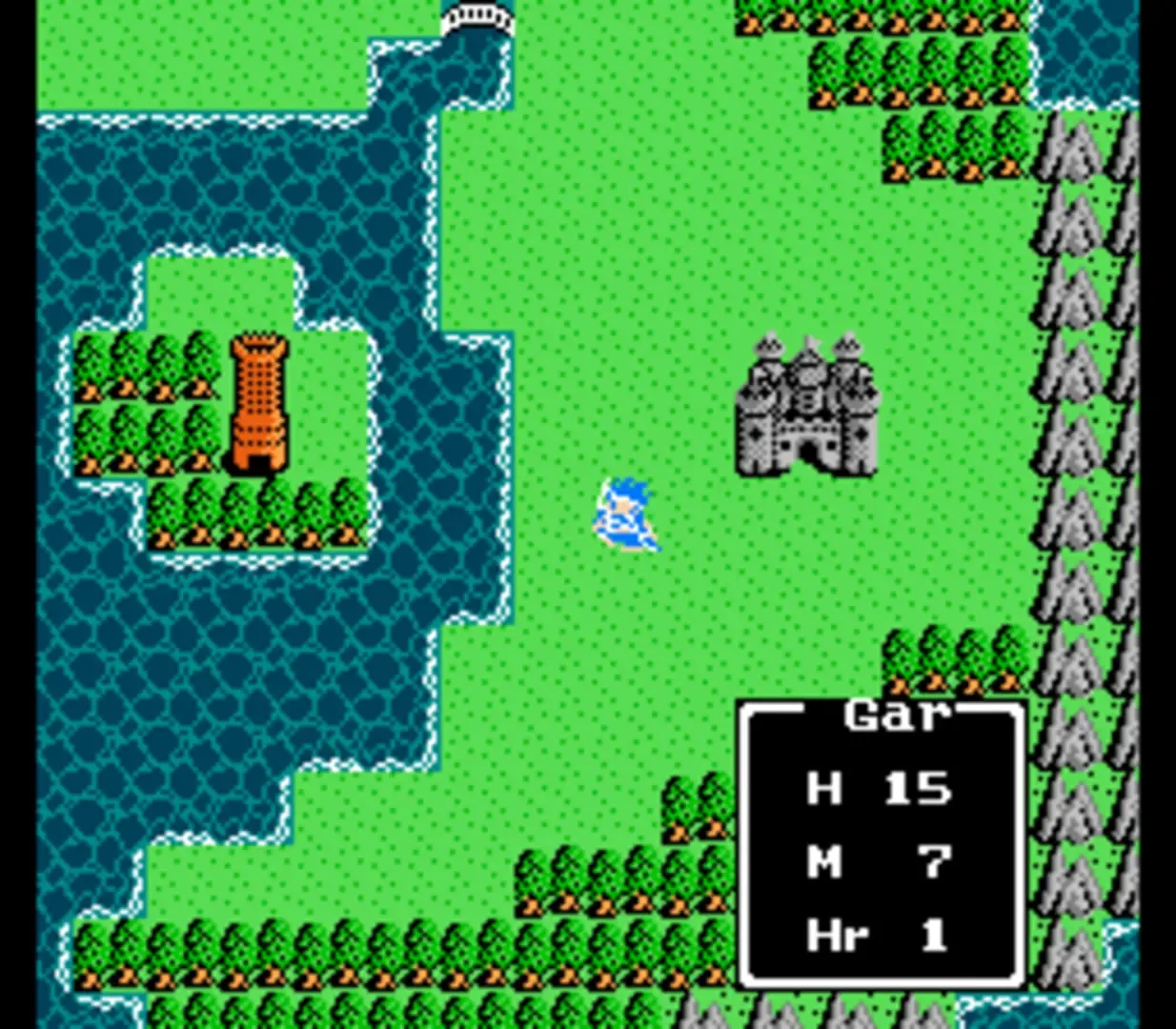 Captura de pantalla - Dragon Warrior III