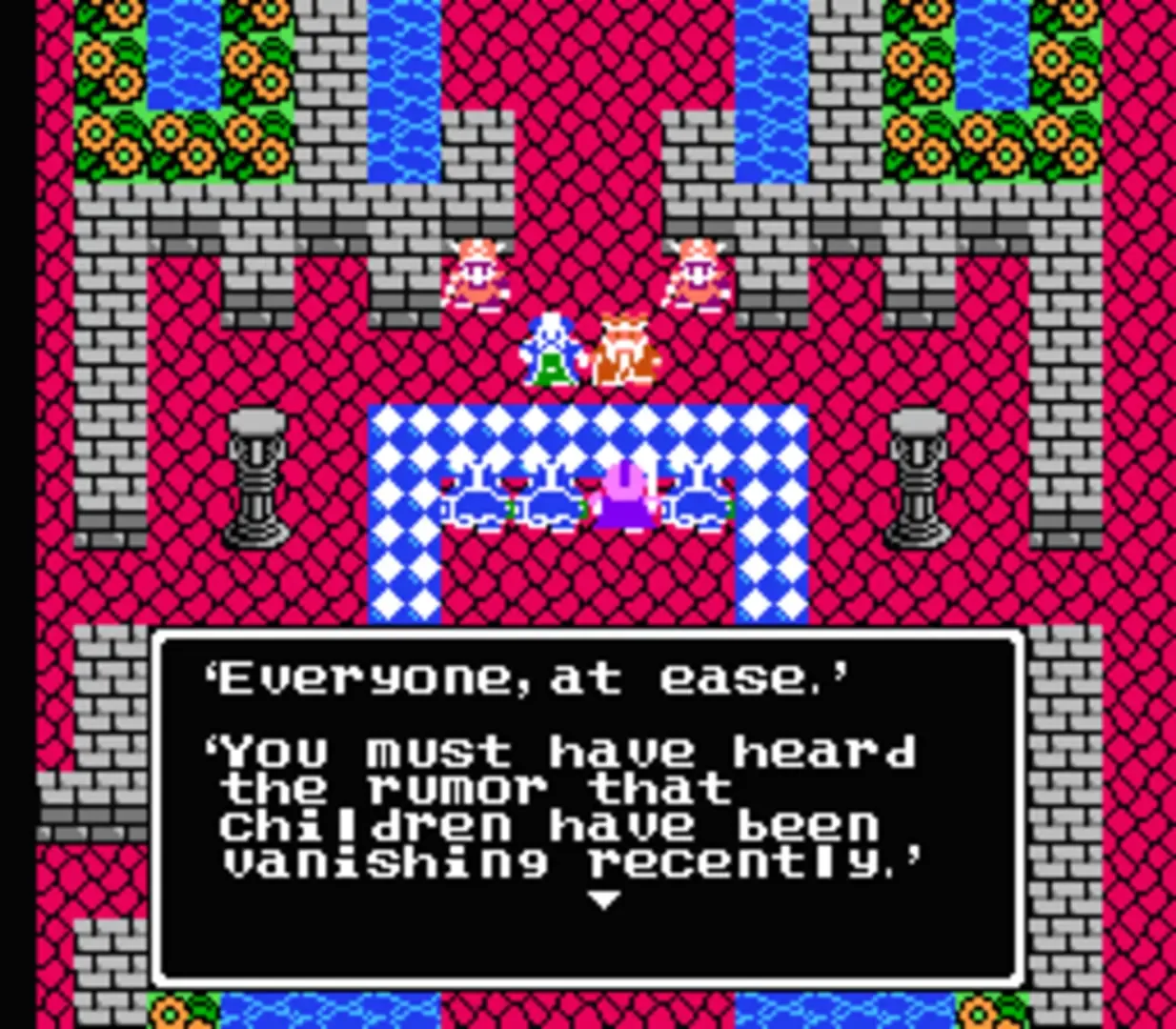 Captura de pantalla - Dragon Warrior IV