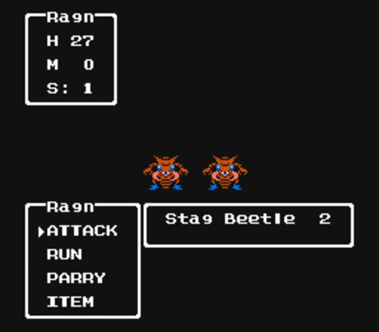 Captura de pantalla - Dragon Warrior IV