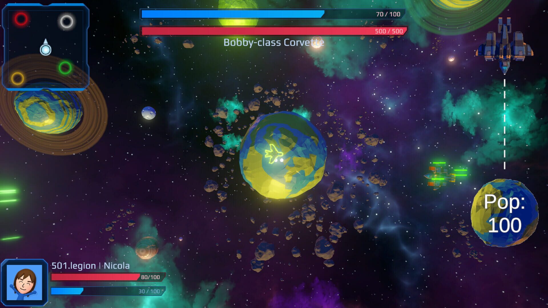 Galaxy At War - Screenshot