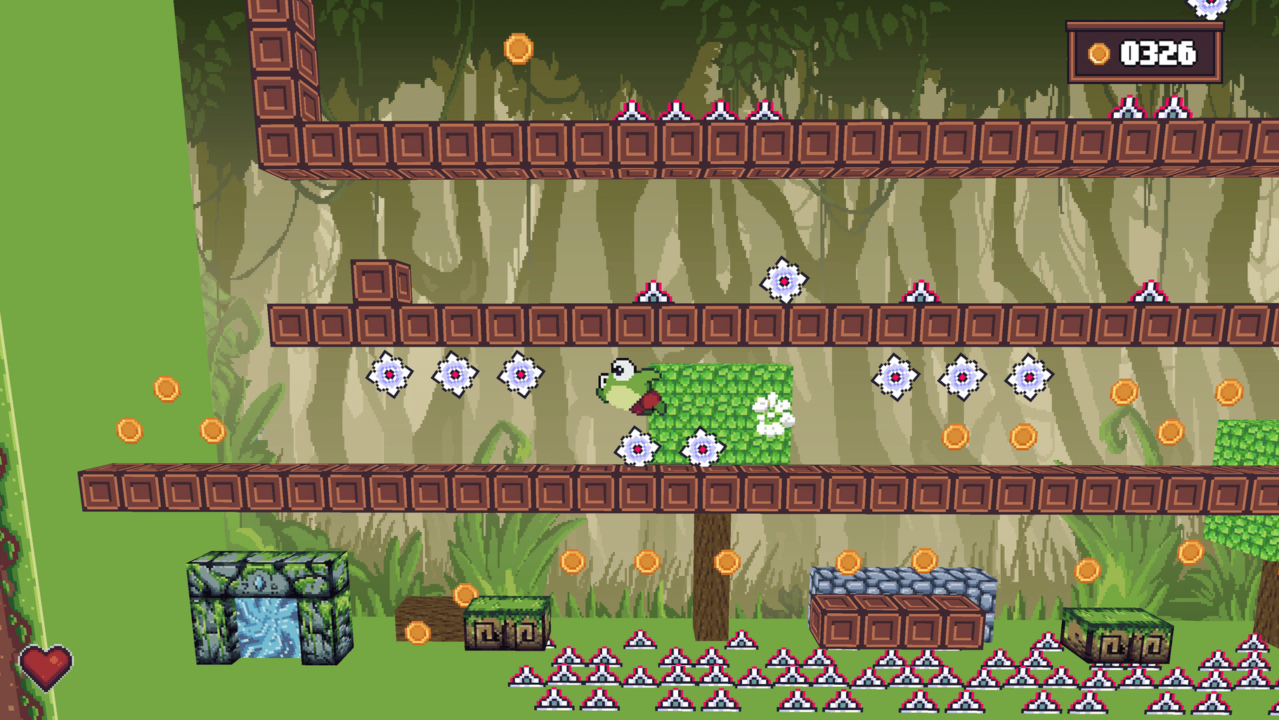 Froggy Bouncing Adventures screenshot