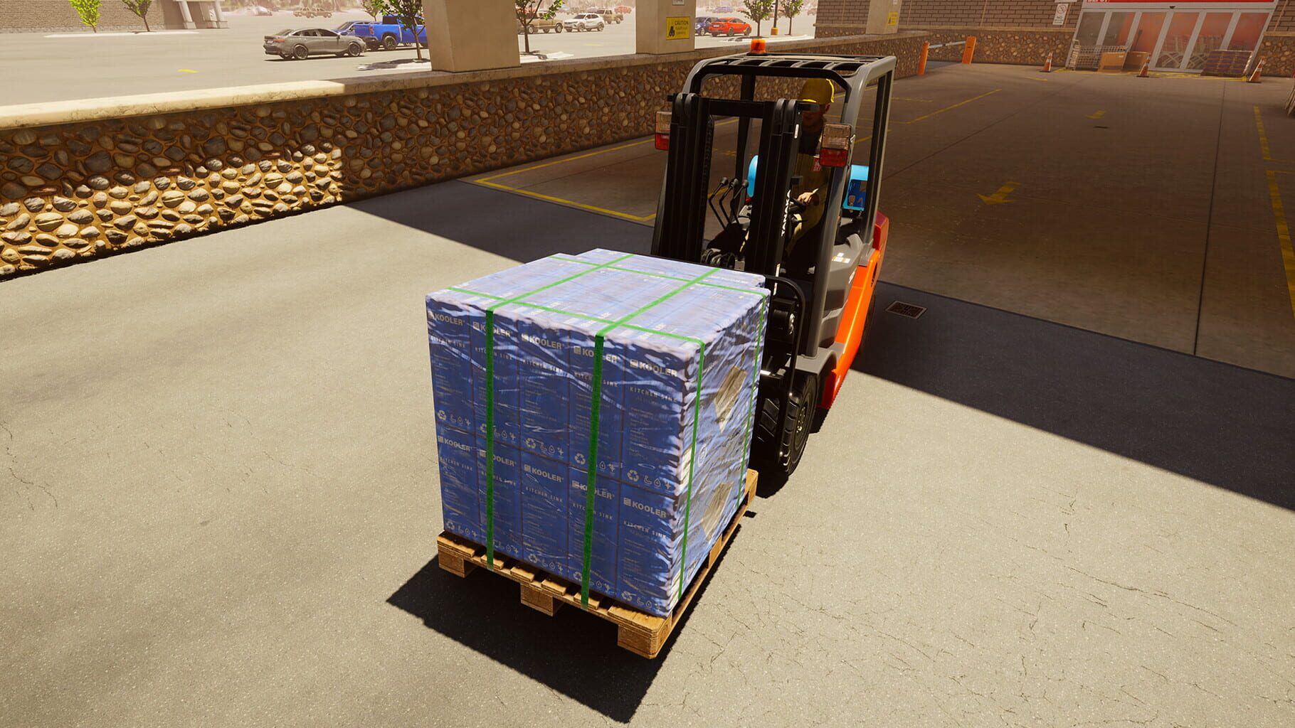 Captura de pantalla - Forklift Simulator