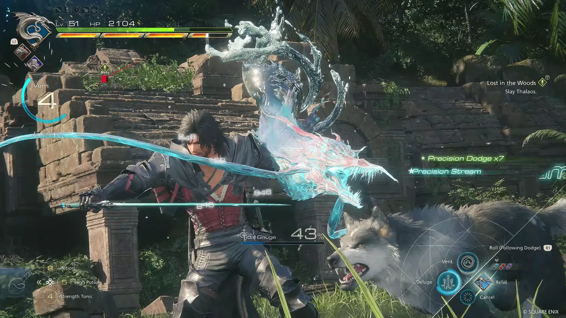Captura de pantalla - Final Fantasy XVI: The Rising Tide