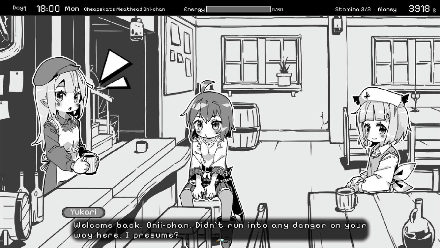 Living With Sister: Monochrome Fantasy screenshot