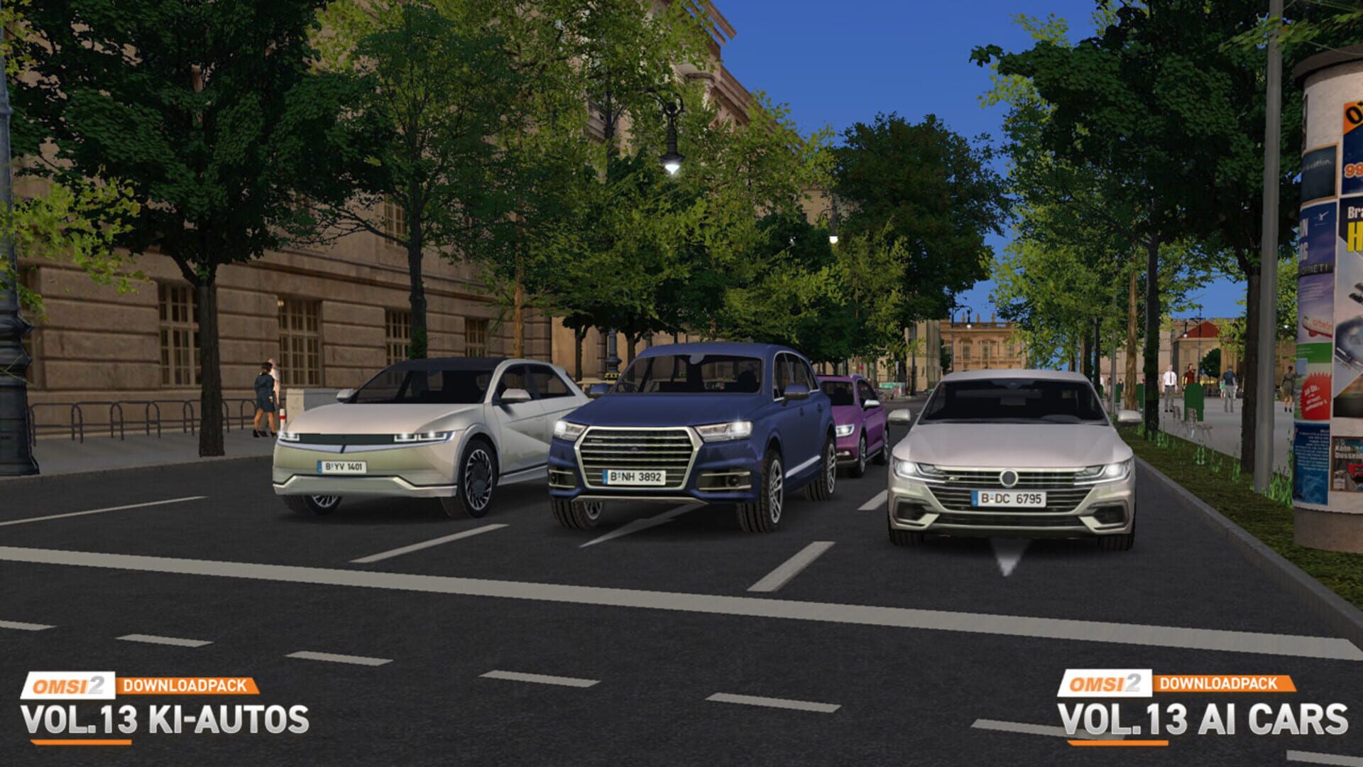 OMSI 2: Download Pack Vol. 13 - AI Cars - Screenshot