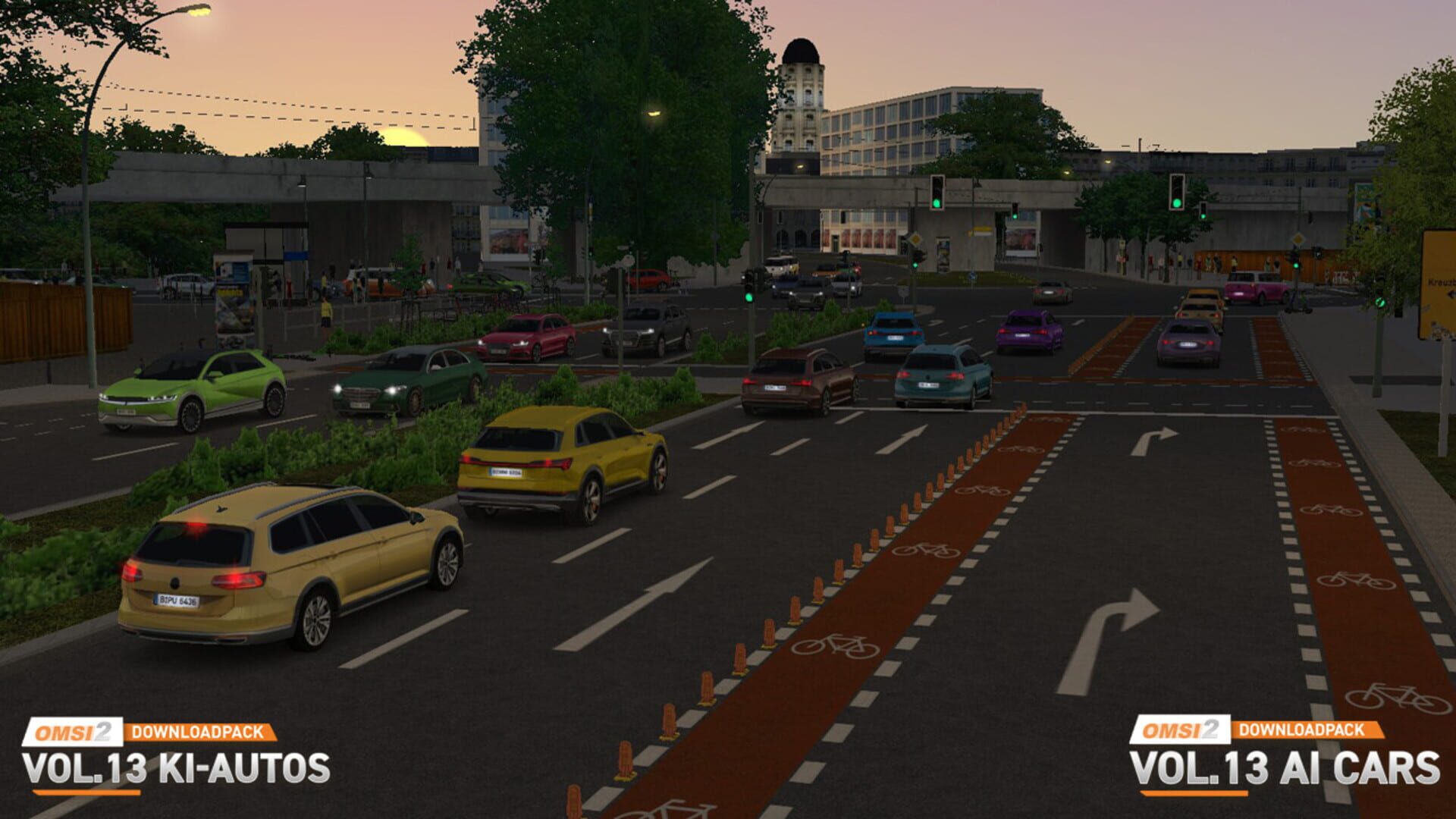 OMSI 2: Download Pack Vol. 13 - AI Cars - Screenshot
