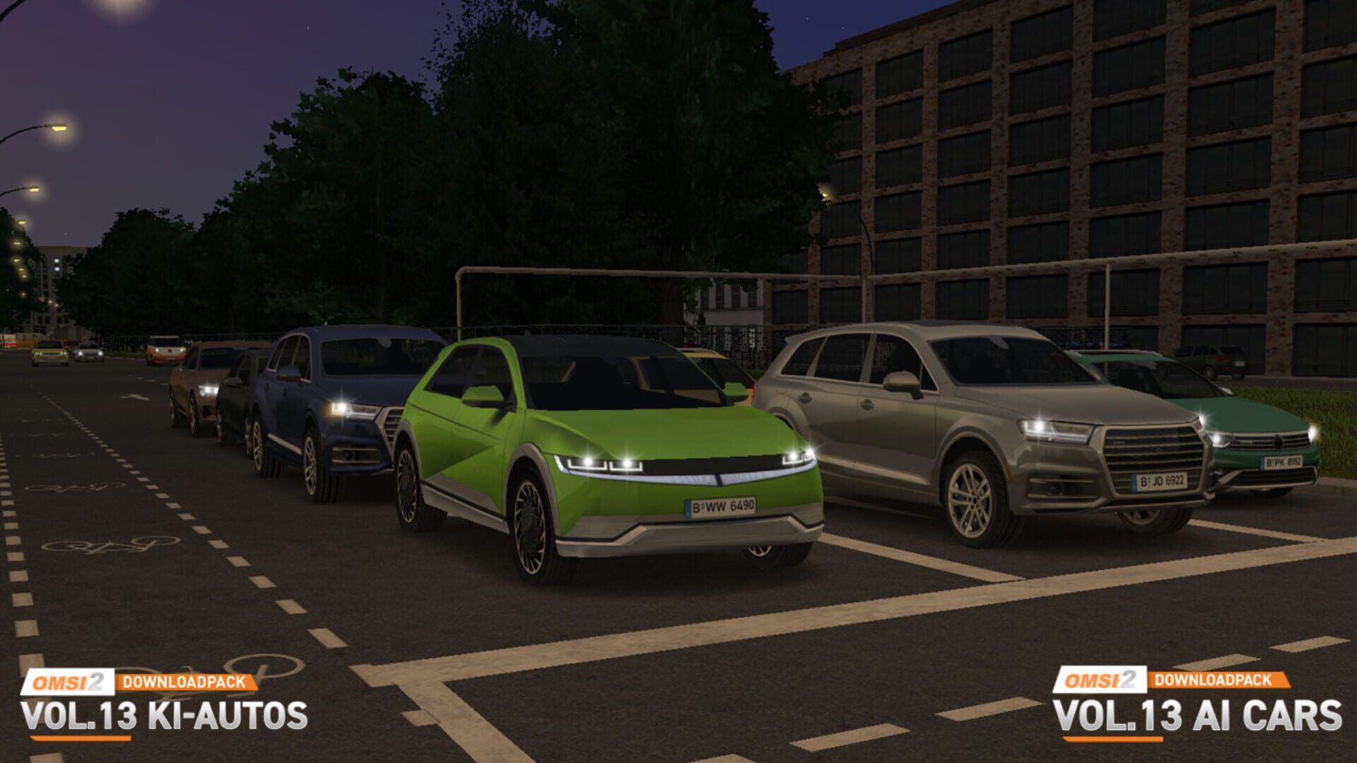 OMSI 2: Download Pack Vol. 13 - AI Cars - Screenshot