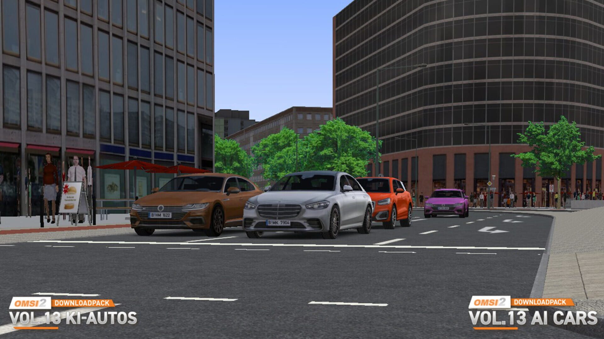 OMSI 2: Download Pack Vol. 13 - AI Cars - Screenshot