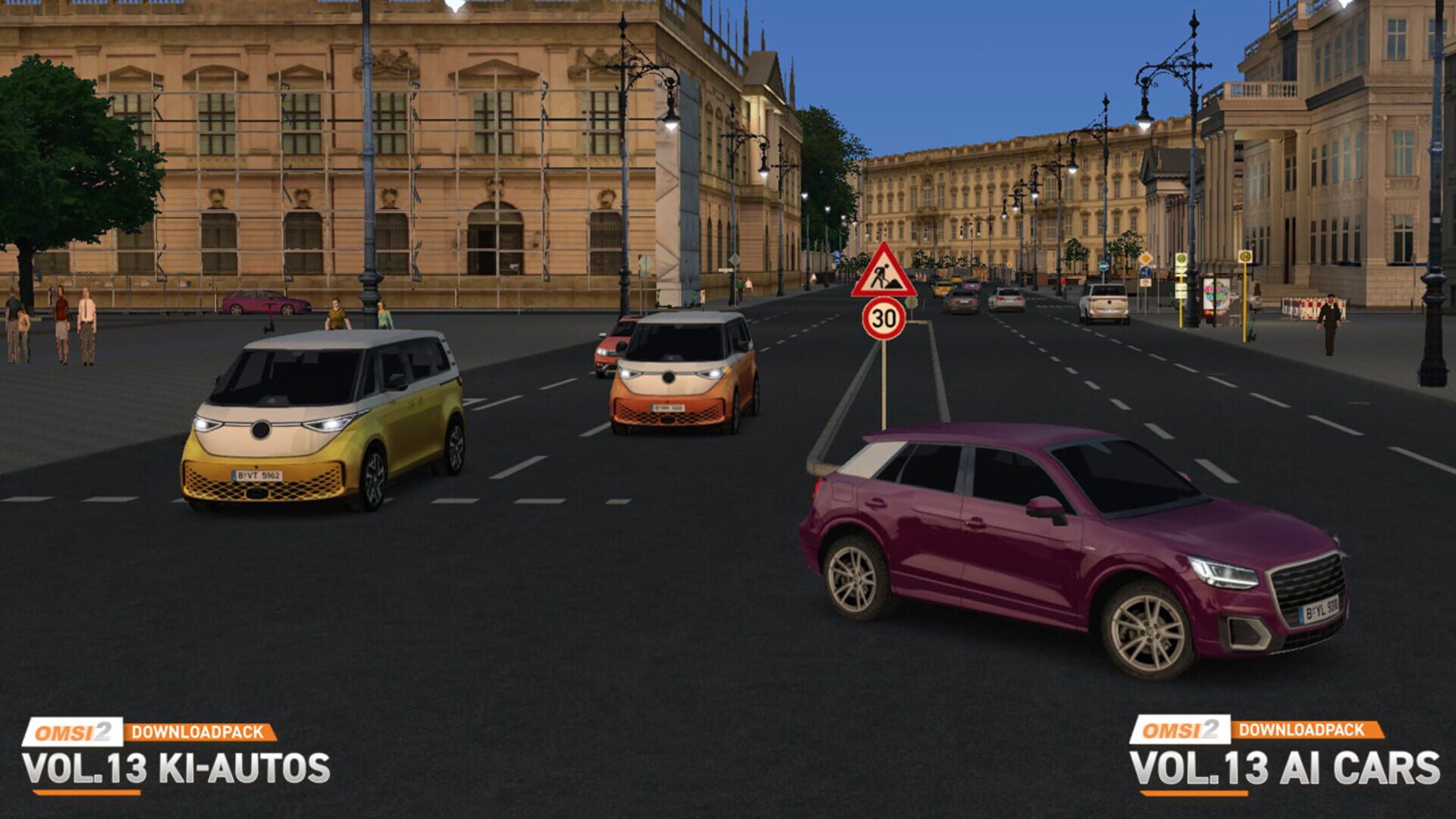 OMSI 2: Download Pack Vol. 13 - AI Cars - Screenshot