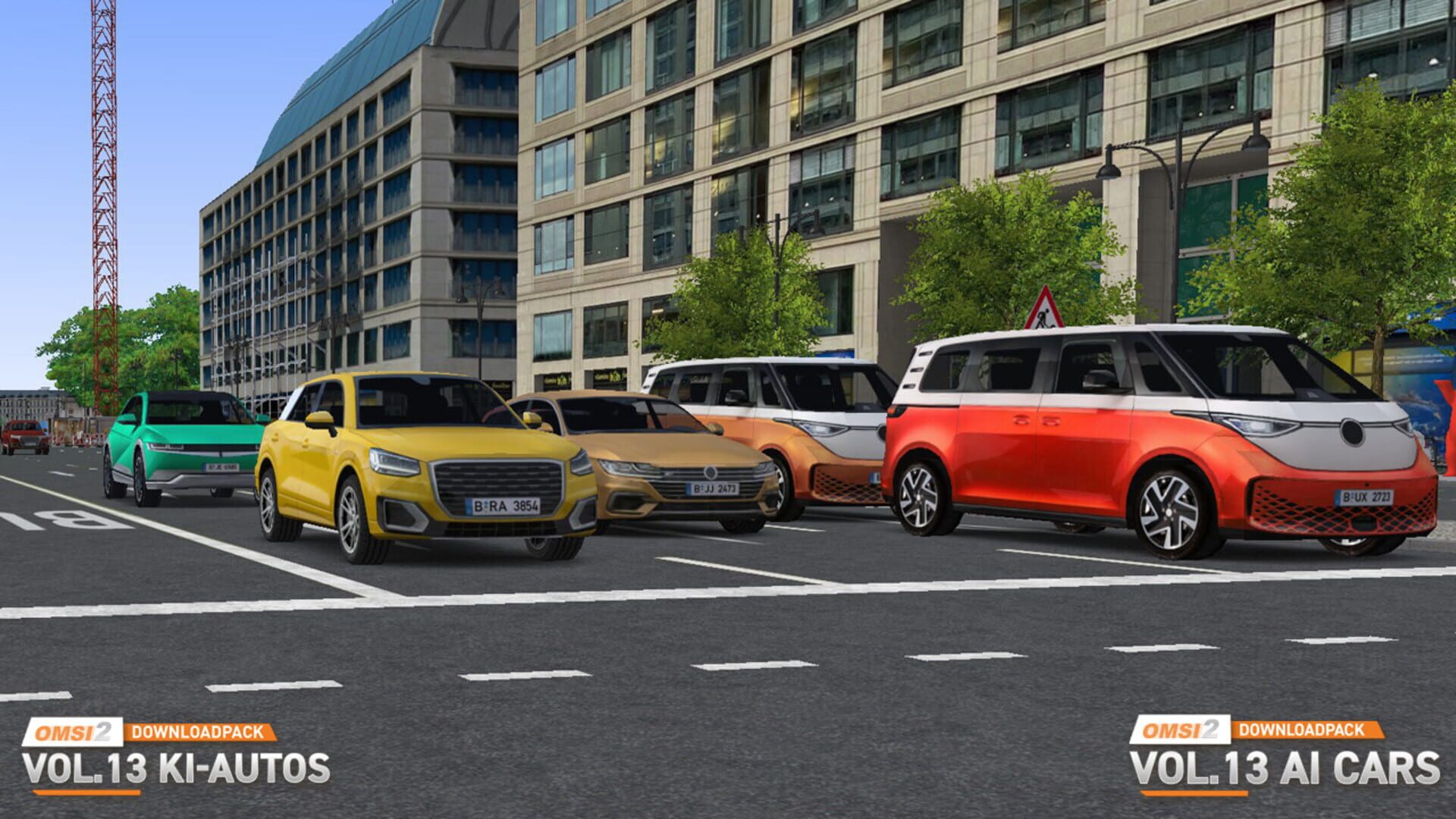 OMSI 2: Download Pack Vol. 13 - AI Cars - Screenshot