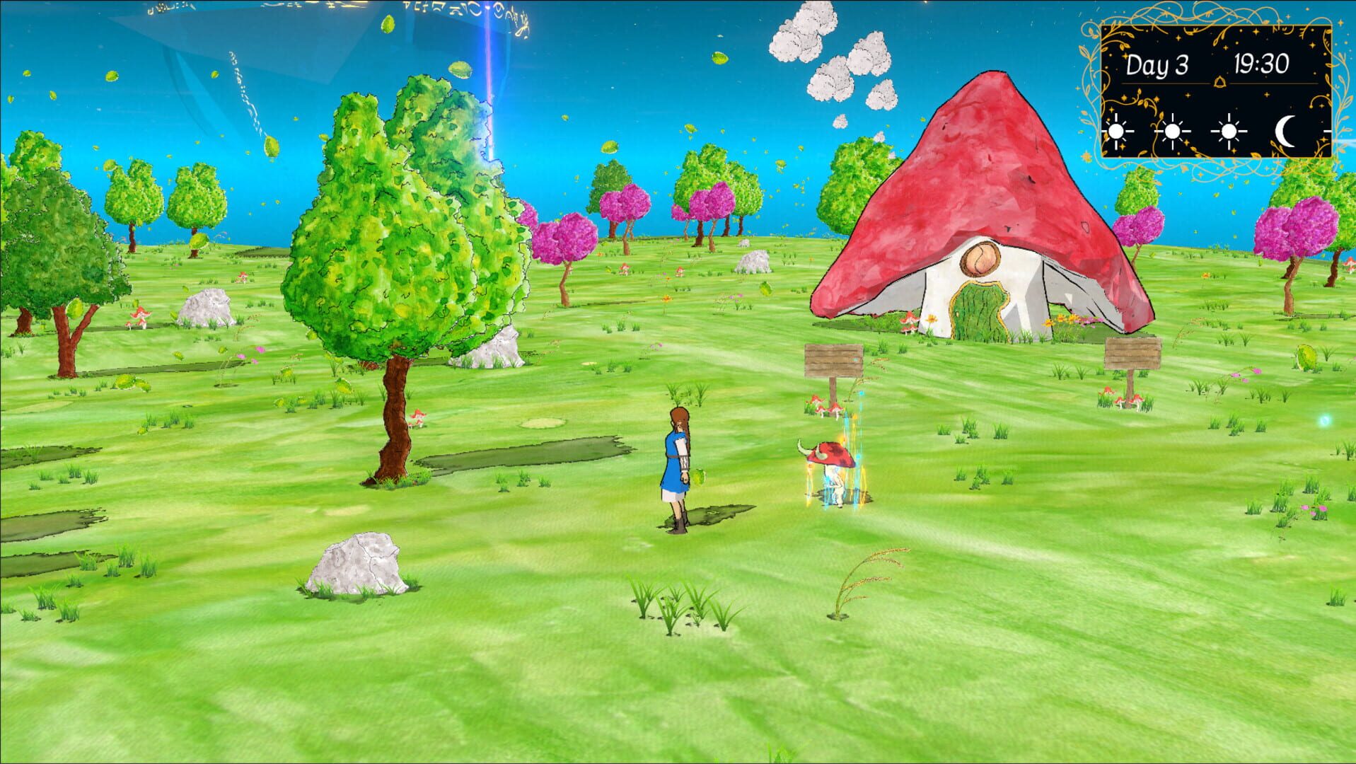 Senzu: A Fantasy Farming Space Odyssey - Screenshot