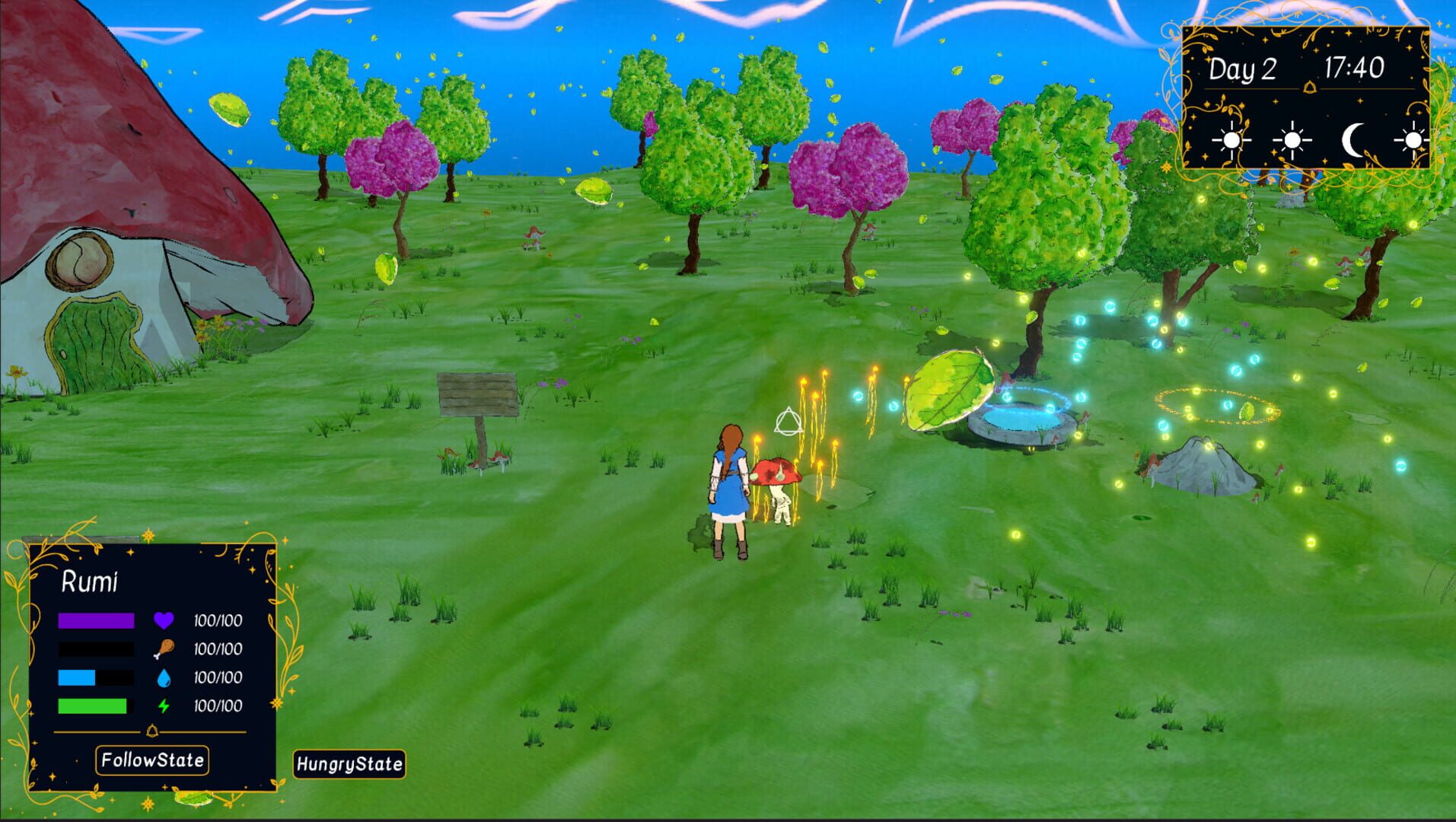 Senzu: A Fantasy Farming Space Odyssey - Screenshot