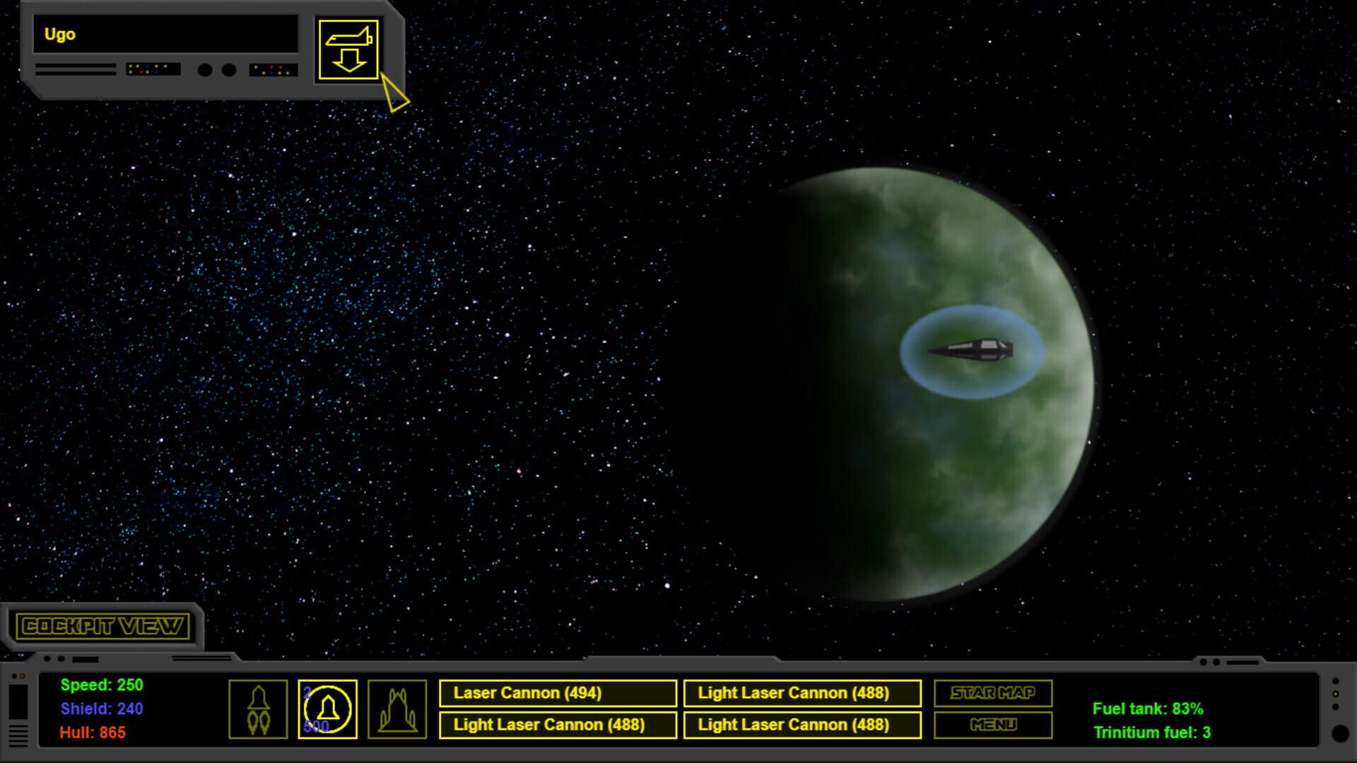Hyperspacer - Screenshot