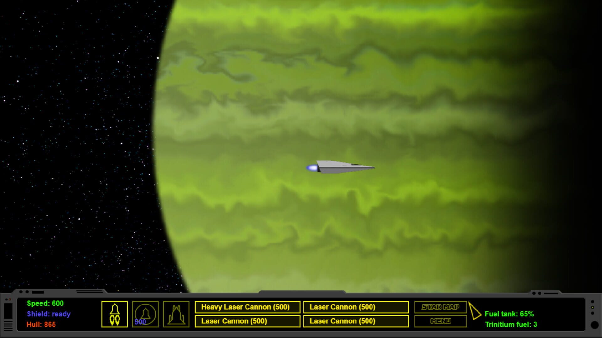 Hyperspacer - Screenshot