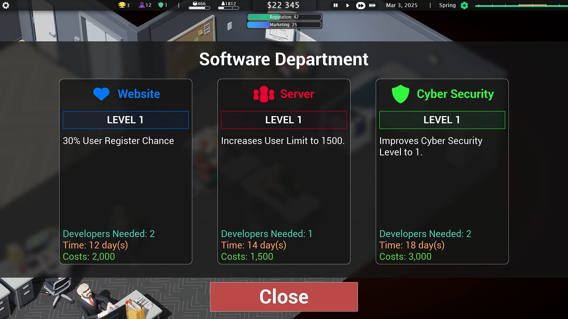 E-Shop Tycoon - Screenshot