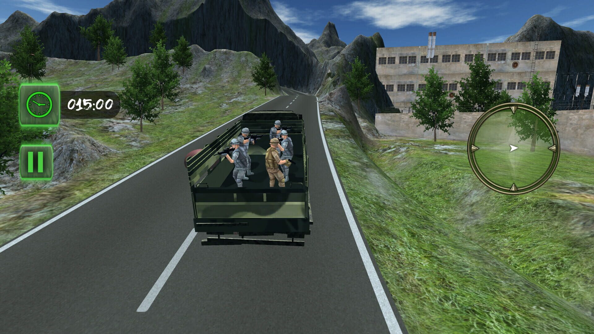Military Transporter Sim - Screenshot