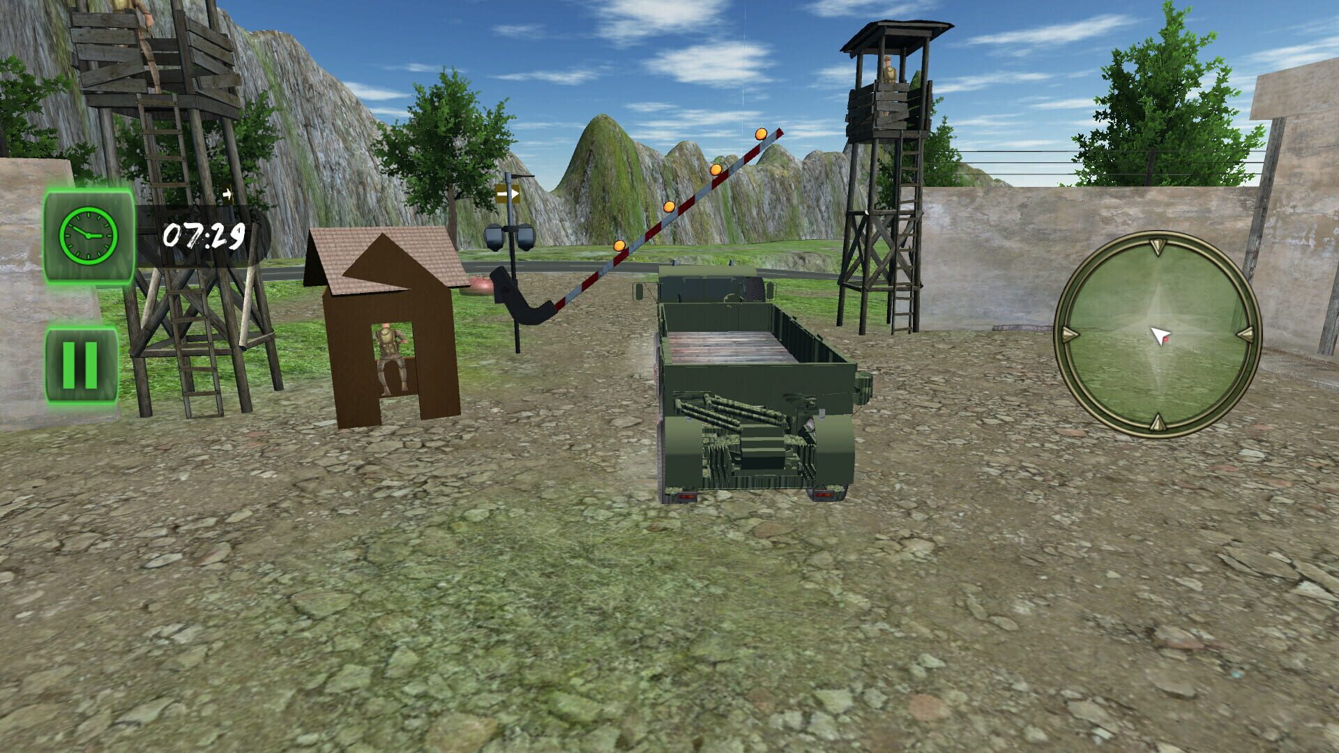 Military Transporter Sim - Screenshot