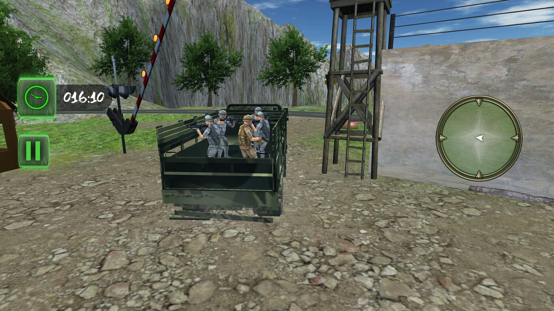 Military Transporter Sim - Screenshot