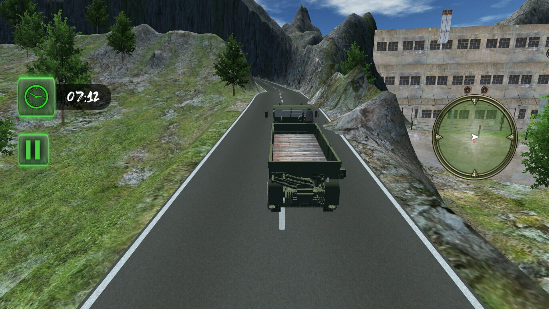 Military Transporter Sim - Screenshot
