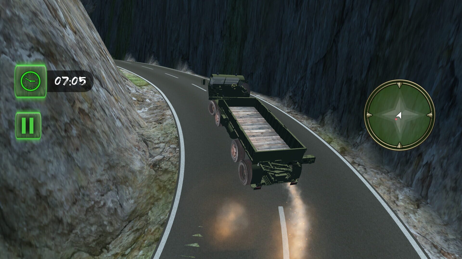 Military Transporter Sim - Screenshot