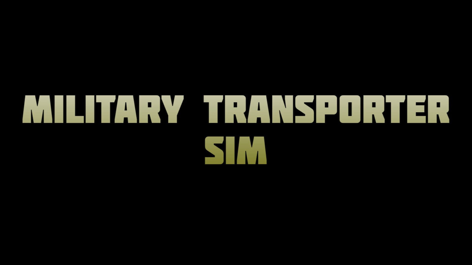 Military Transporter Sim - Screenshot
