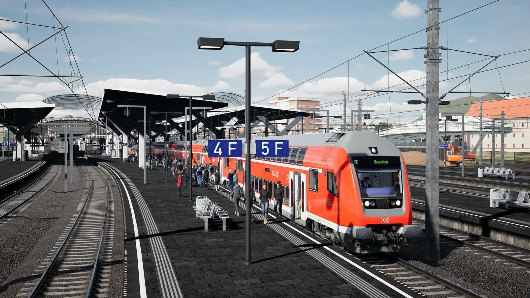 Captura de pantalla - Train Sim World 4: Bahnstrecke Salzburg - Rosenheim Route Add-On