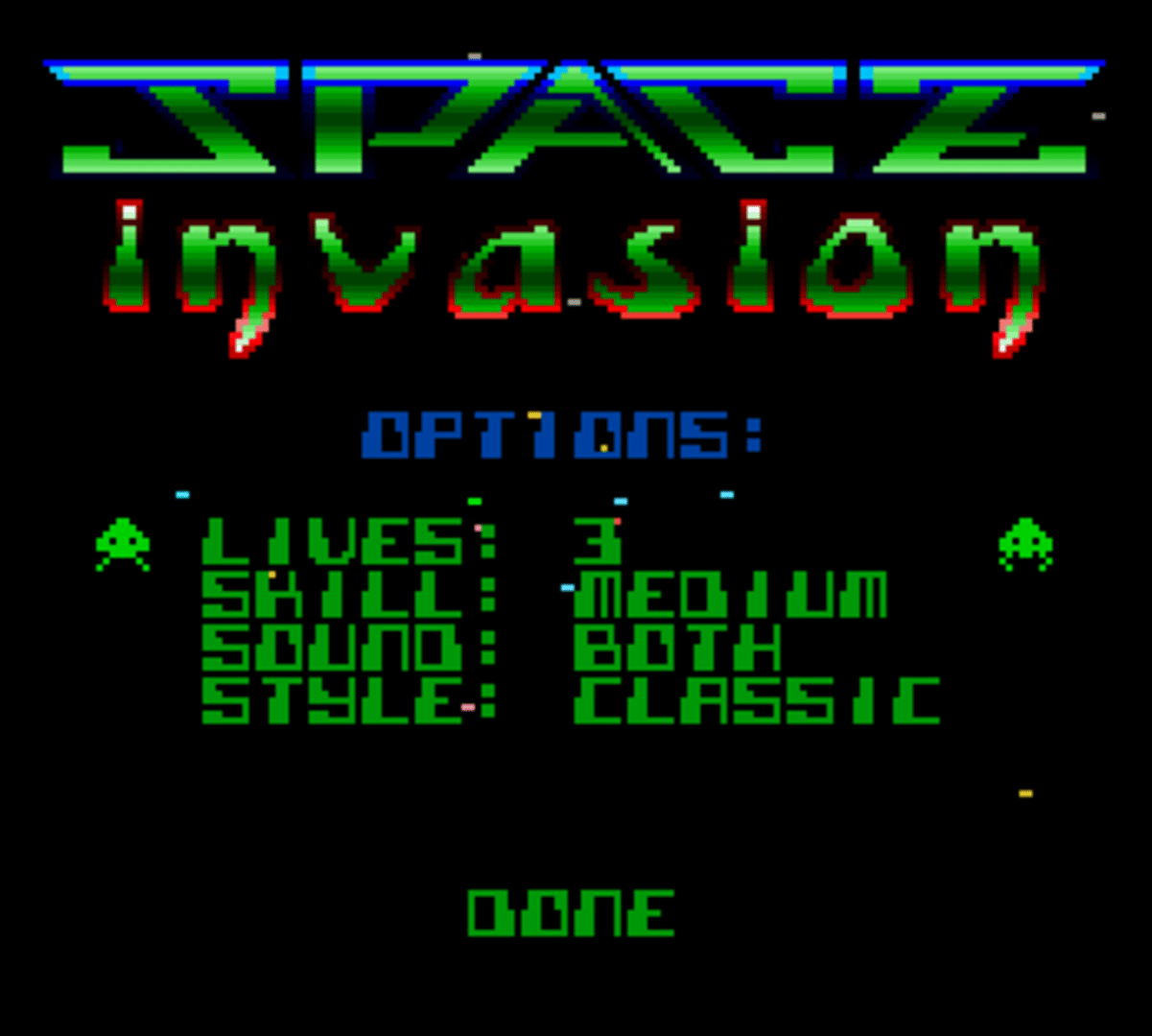 Space Invasion screenshot