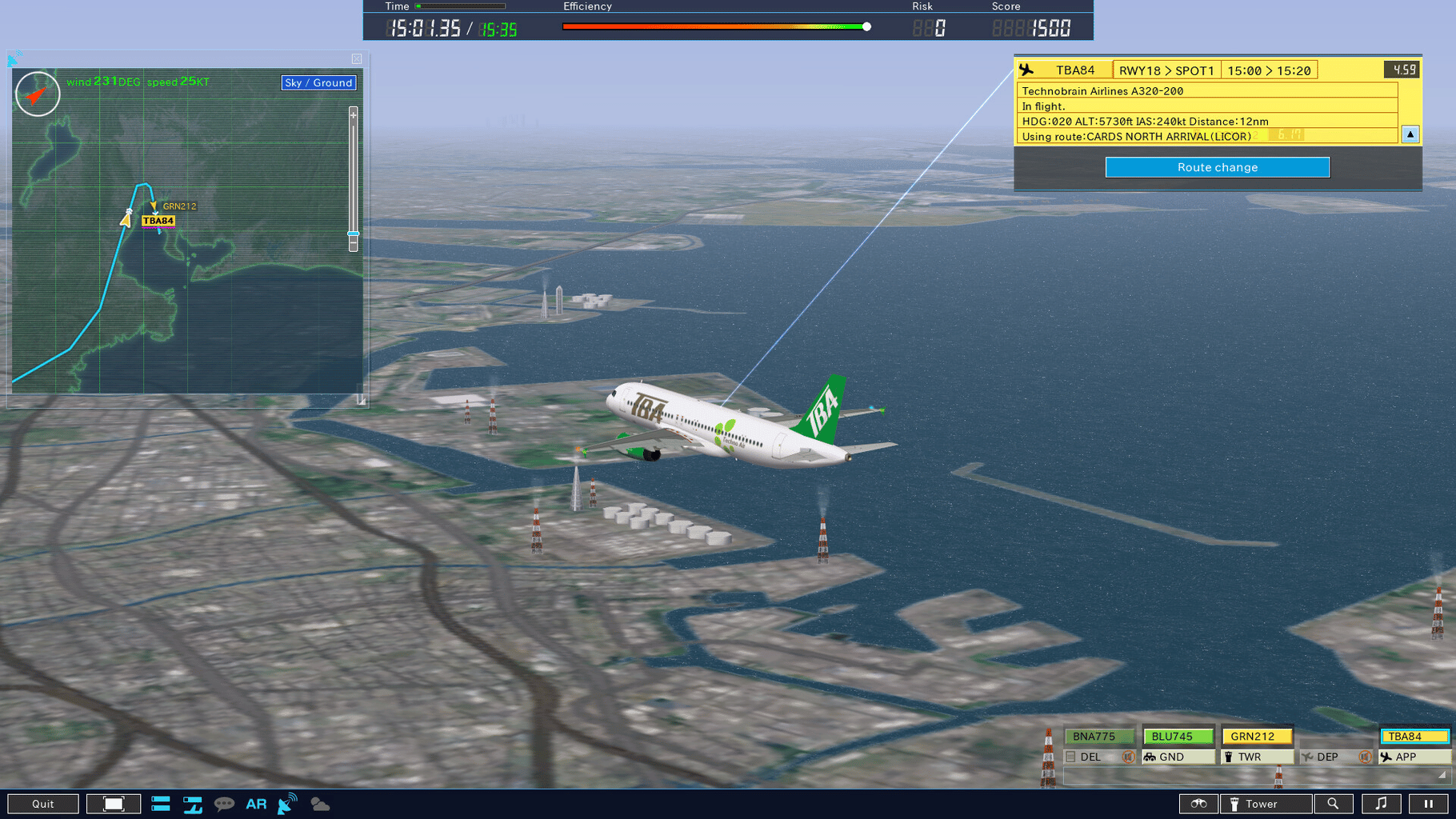 I am an Air Traffic Controller 4: Airport Nagoya - RJGG screenshot