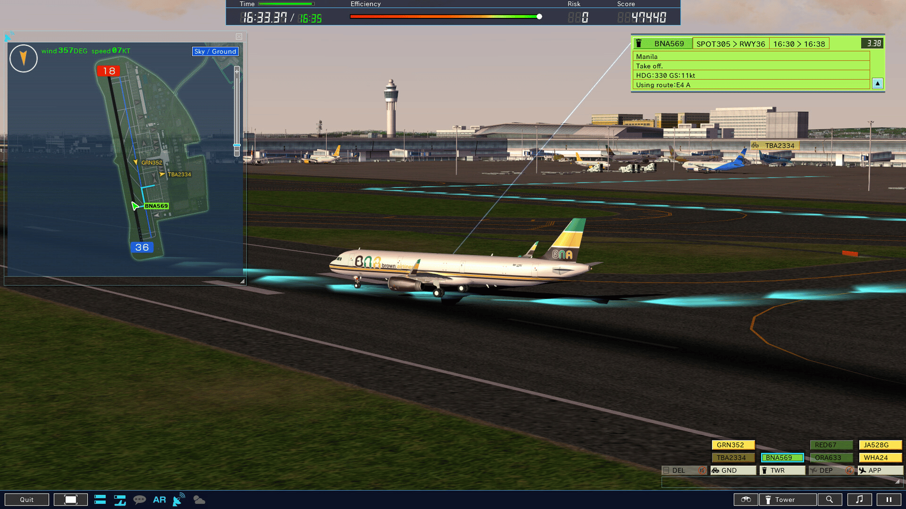 I am an Air Traffic Controller 4: Airport Nagoya - RJGG screenshot