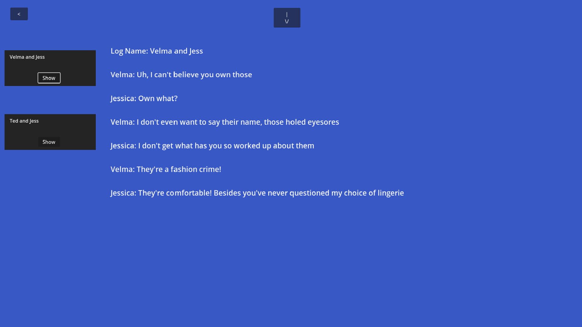 Clue For Your Thoughts - Screenshot
