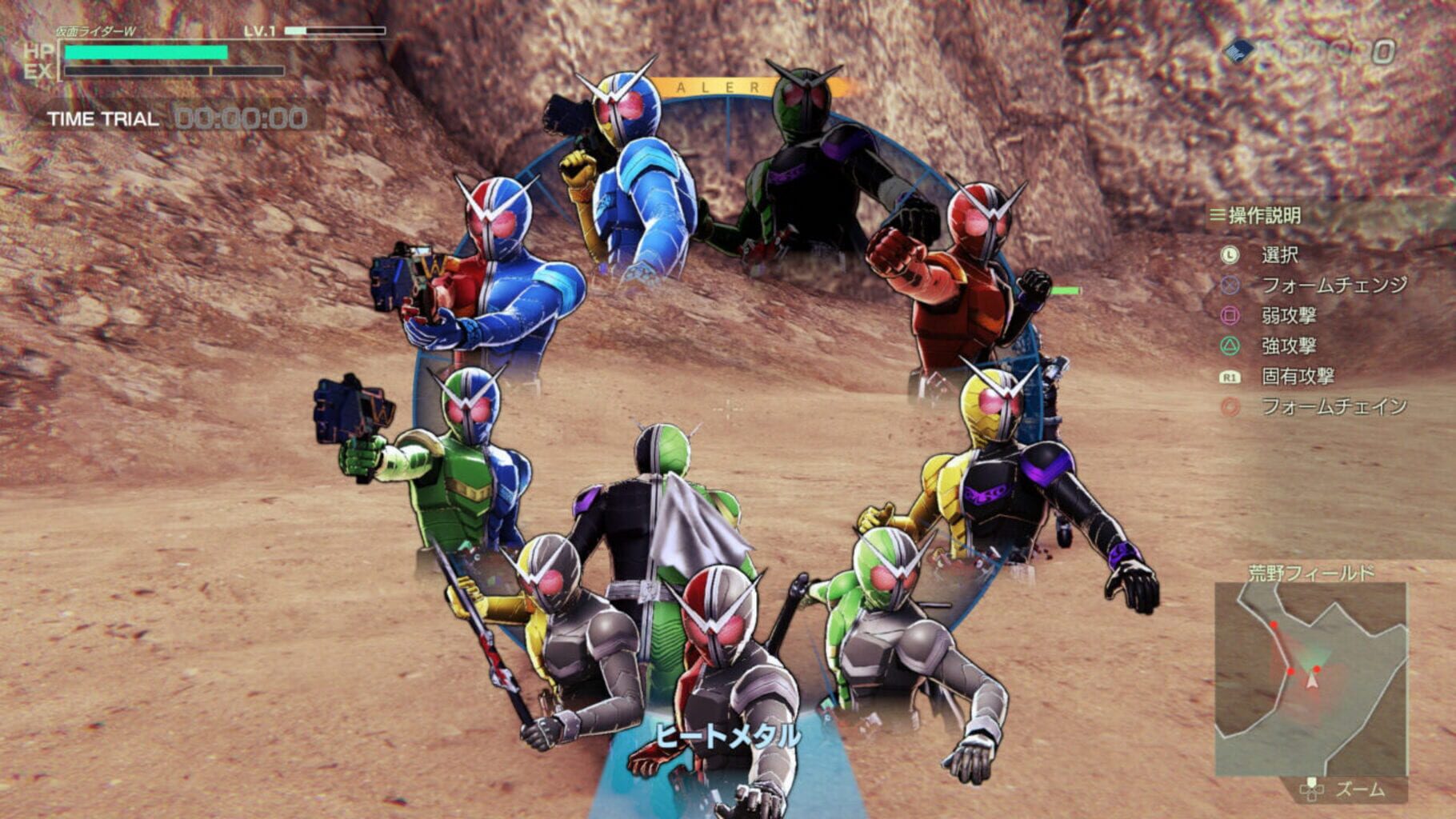 Kamen Rider: Memory of Heroez screenshot