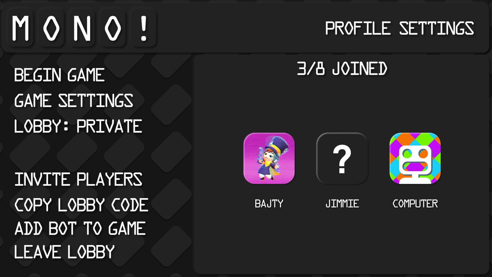 Mono! - Screenshot