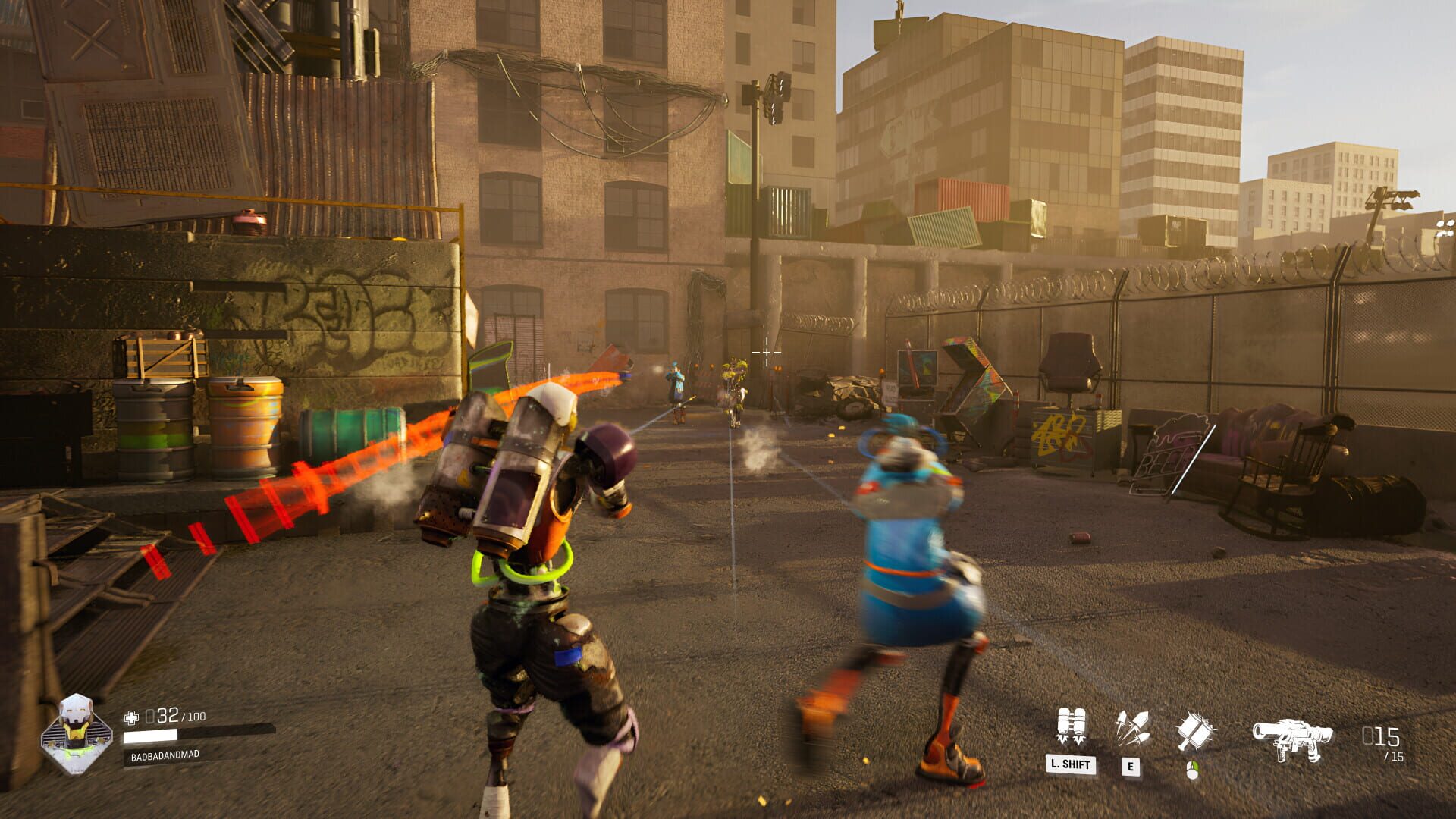 Badmad Robots - Screenshot