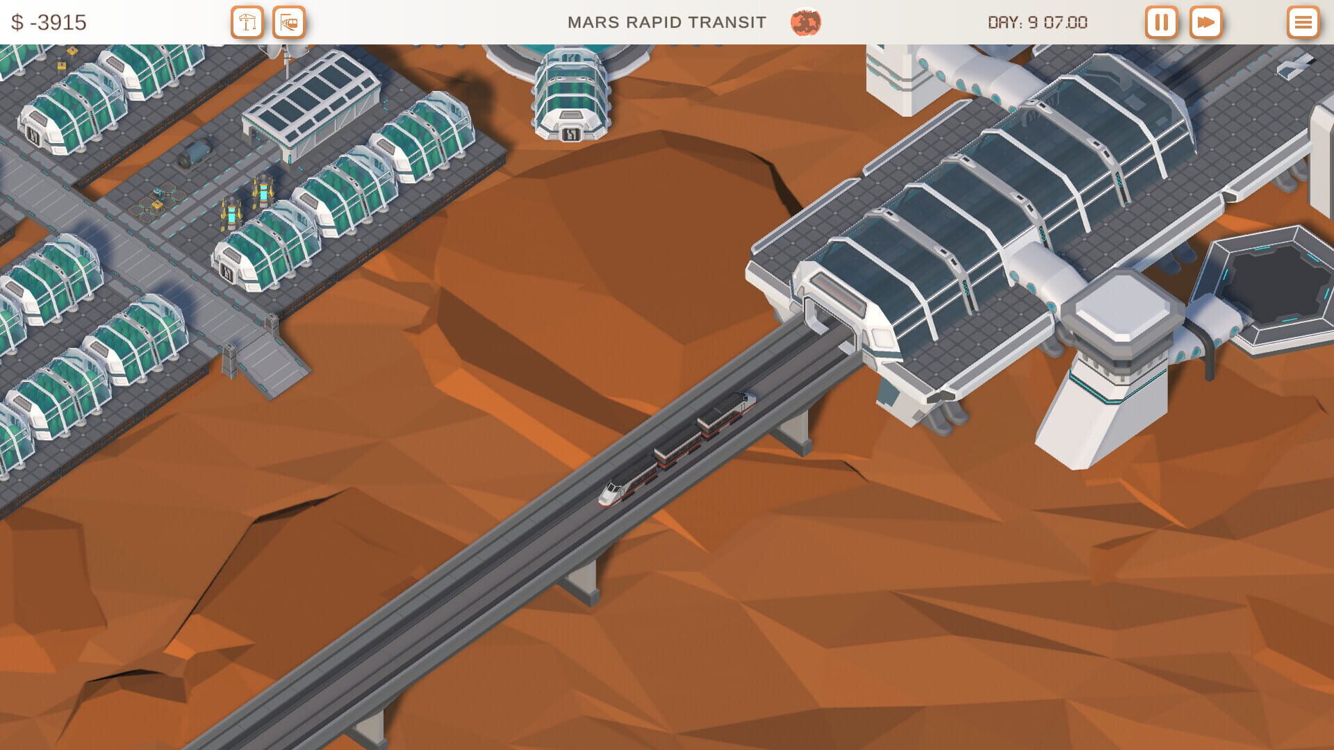 Mars Rapid Transit - Screenshot