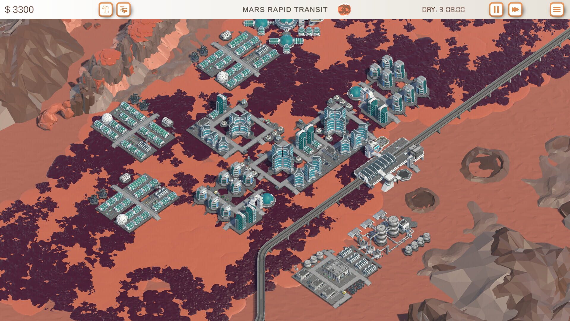 Mars Rapid Transit - Screenshot