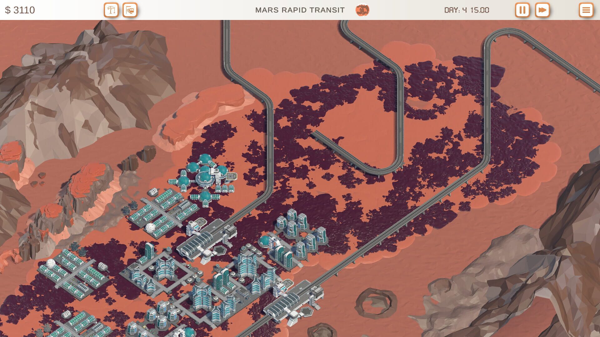 Mars Rapid Transit - Screenshot