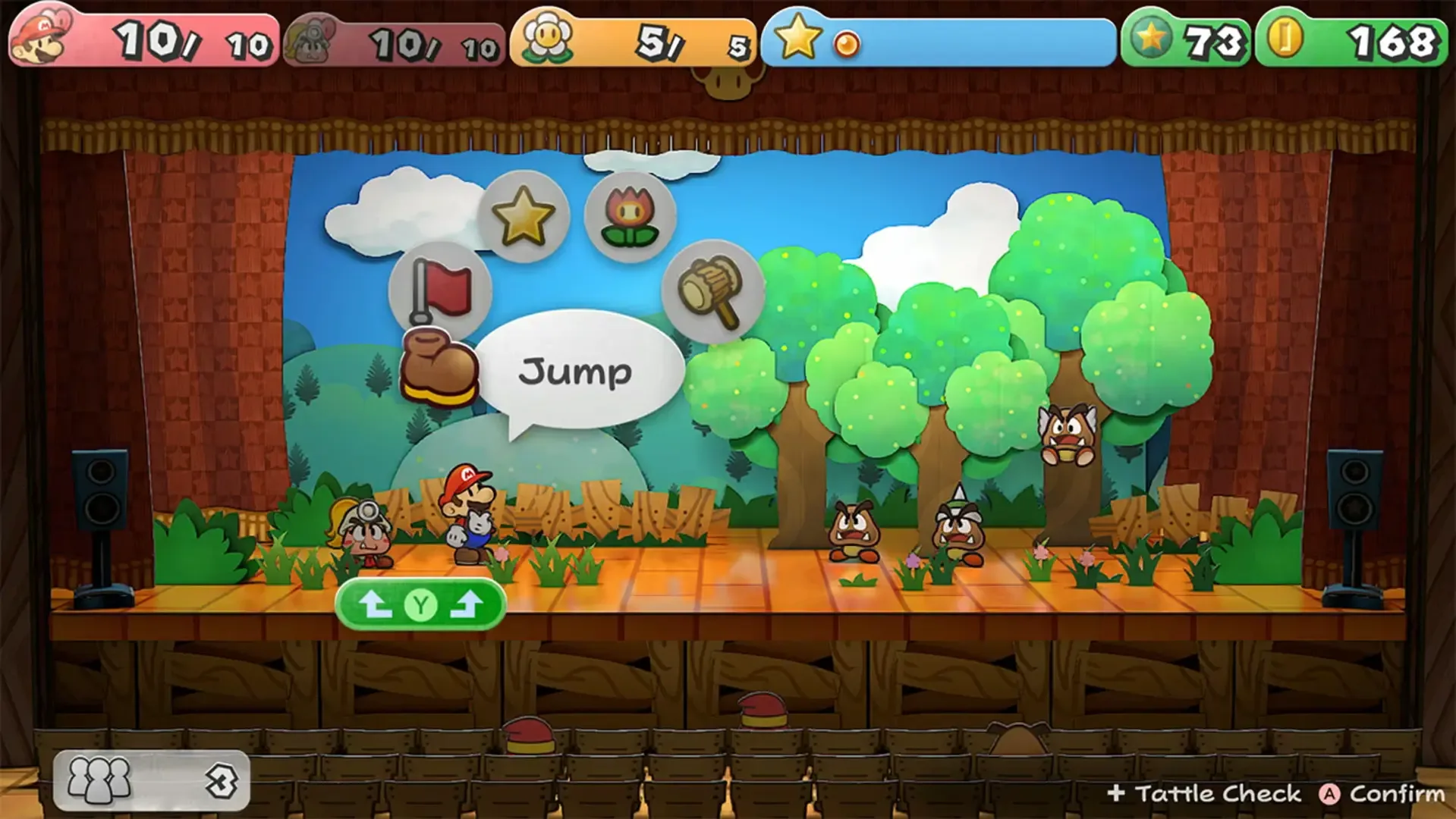 Captura de pantalla - Paper Mario: The Thousand-Year Door