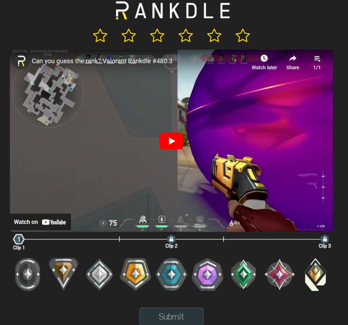 Rankdle