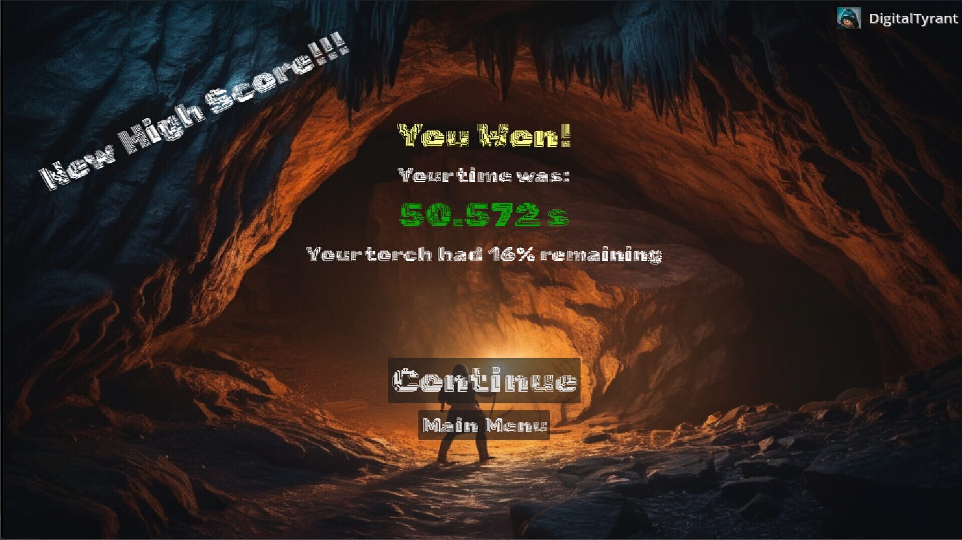 Cave Escape - Screenshot