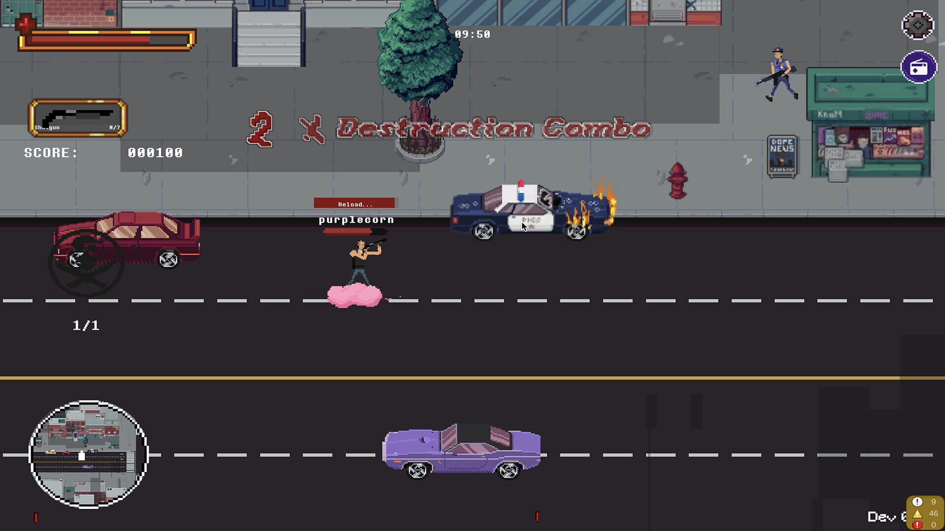 Dope Wars Mean Streets - Screenshot