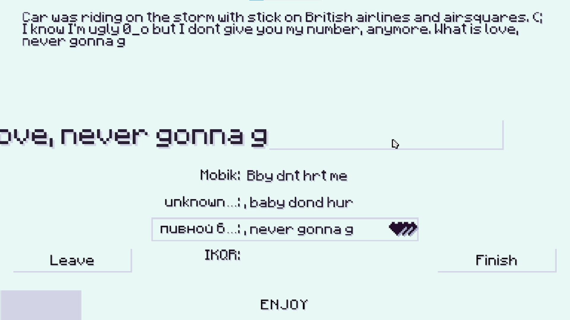 True Story Time - Screenshot