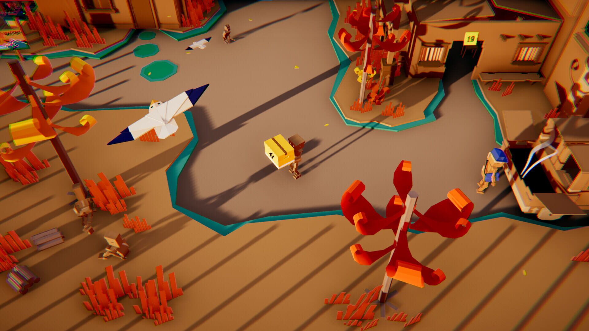 The Mystery of the Cardboard Island - Screenshot