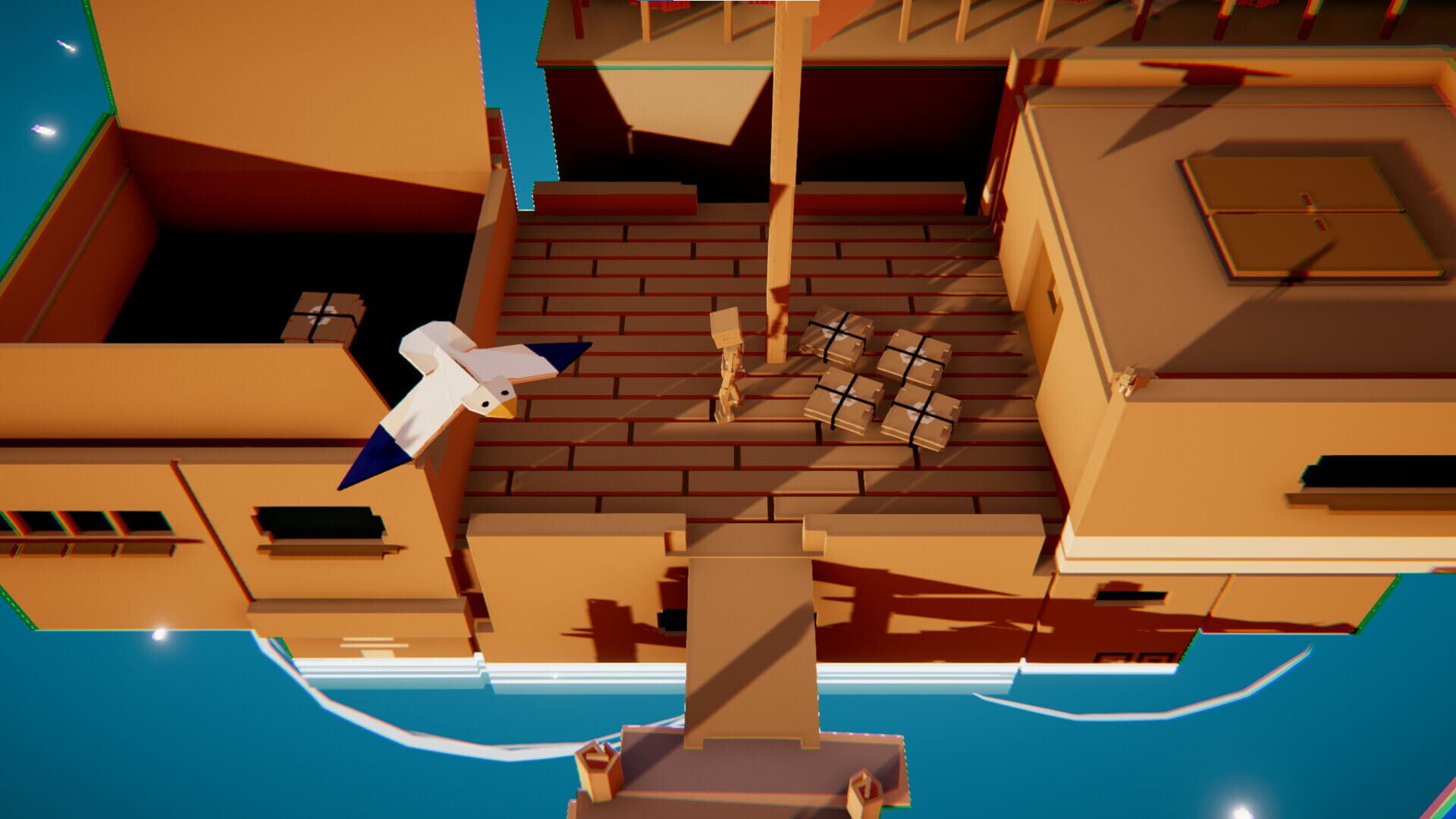 The Mystery of the Cardboard Island - Screenshot
