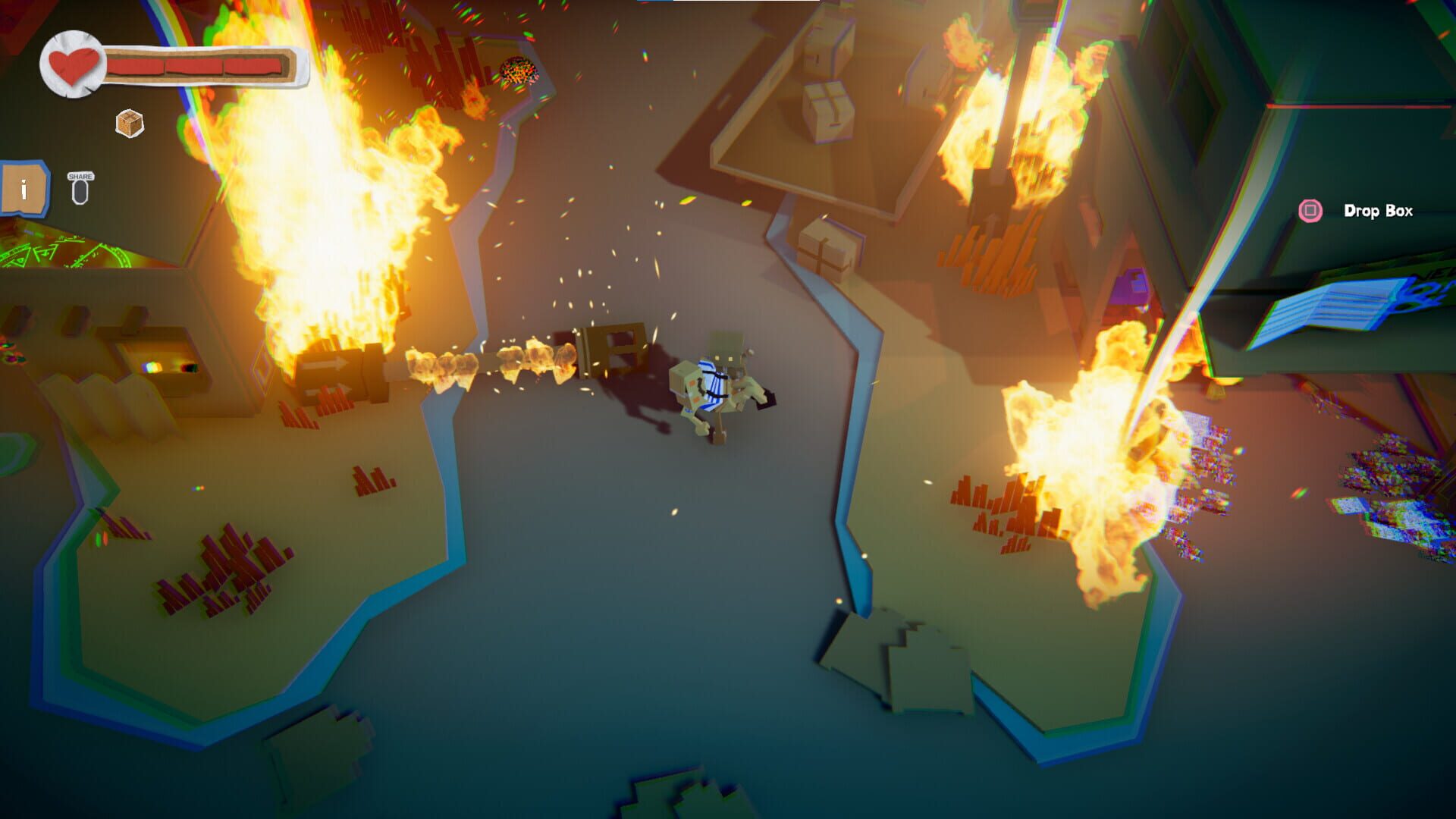 The Mystery of the Cardboard Island - Screenshot