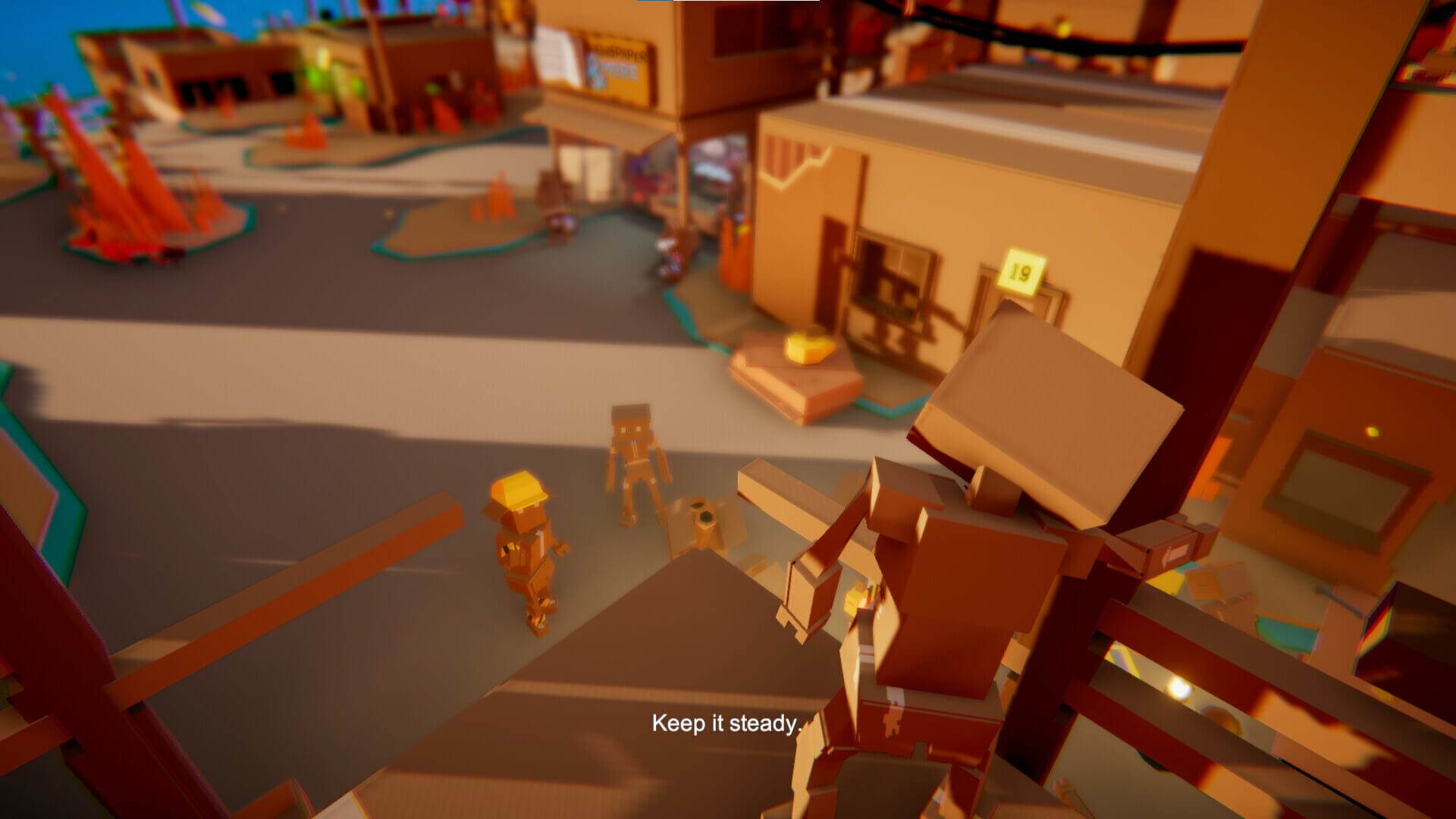 The Mystery of the Cardboard Island - Screenshot